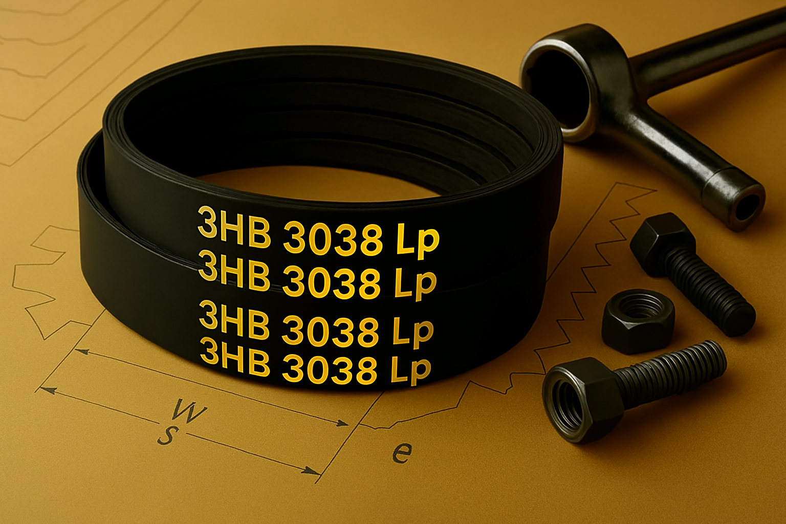 Paski klinowe zespolone – zastosowanie, pomiary, dobór i serwis